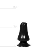 Buttplug 12 cm - Zwart - PlayForFun
